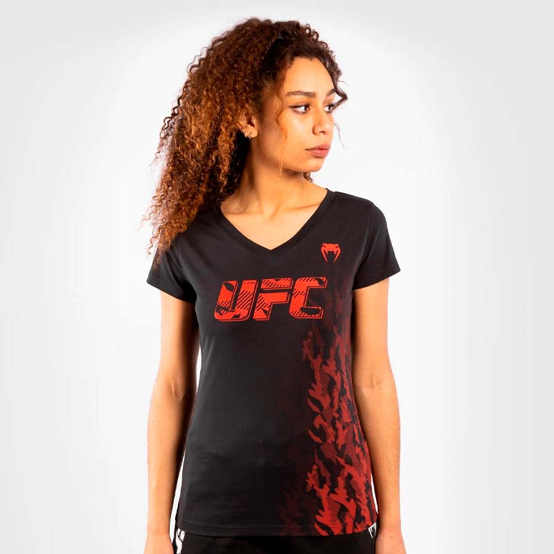 Manifesteren verslag doen van groei Venum UFC Authentic Fight Week Dames T-shirt met korte mouwen zwart/rood >  Free Shipping