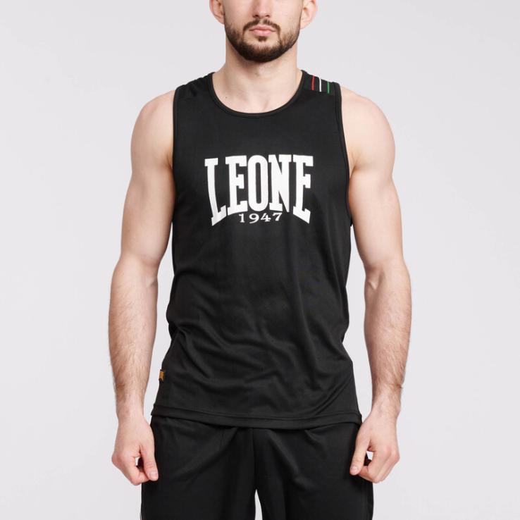 Leone Flag boksshirt zwart