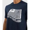 Venum Made in Fightland marineblauw/wit T-shirt