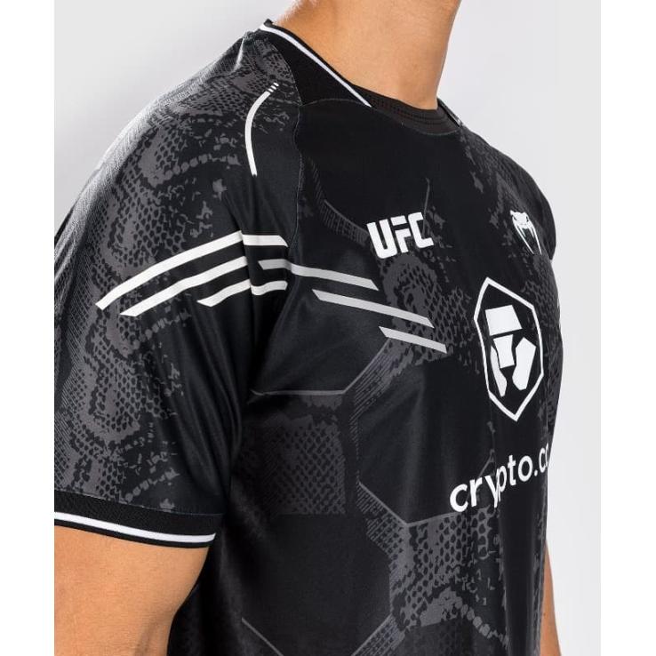 Venum X UFC Authentiek Fight Night Walkout Adrenaline T-shirt - Zwart