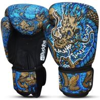 Buddha Dragon blauwe bokshandschoenen