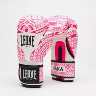 Leone Haka bokshandschoenen - roze
