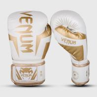 Venum Elite bokshandschoenen wit/goud