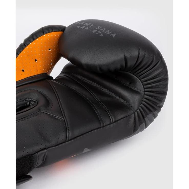 Venum S47 bokshandschoenen - zwart/oranje
