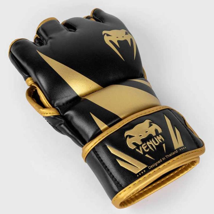 Venum Challenger MMA-handschoenen - zwart / goud