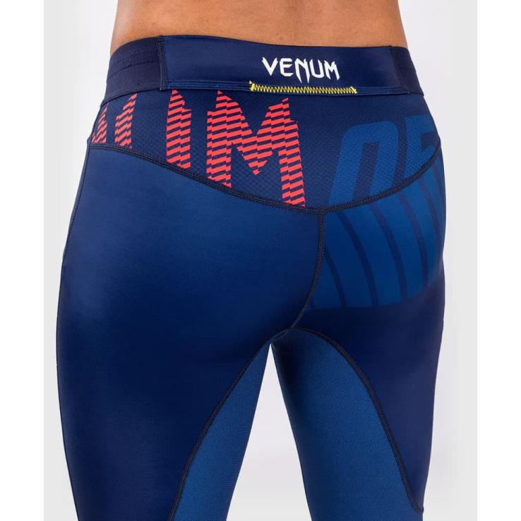 Venum Sport 05 lange panty blauw/geel
