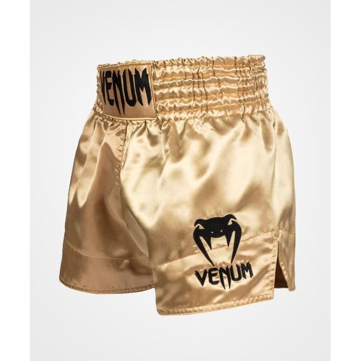 Venum Classic Muay Thai broek goud/zwart